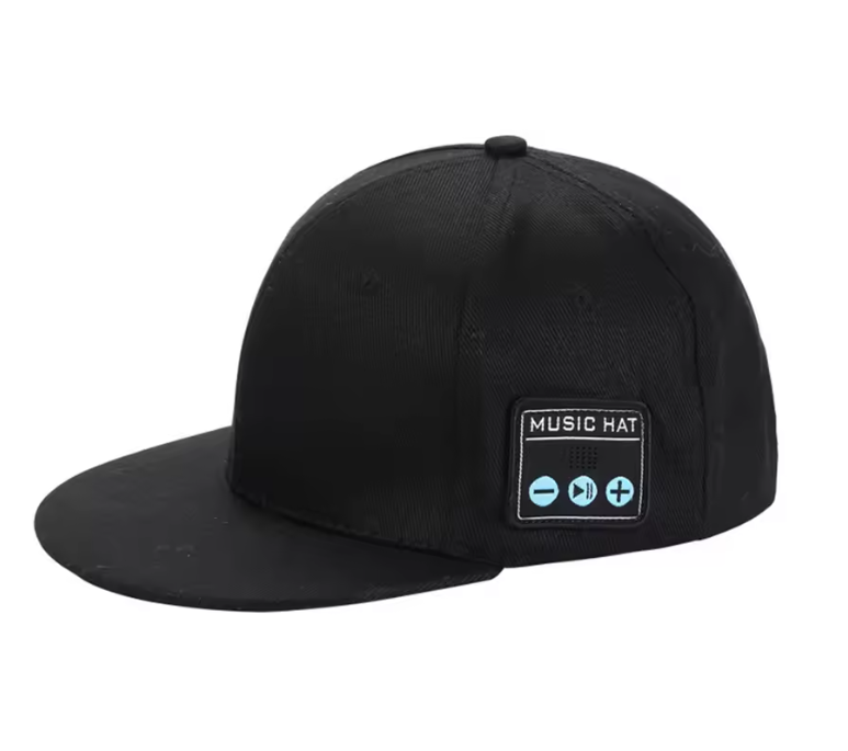 Gorra inteligente unisex con altavoz Bluetooth