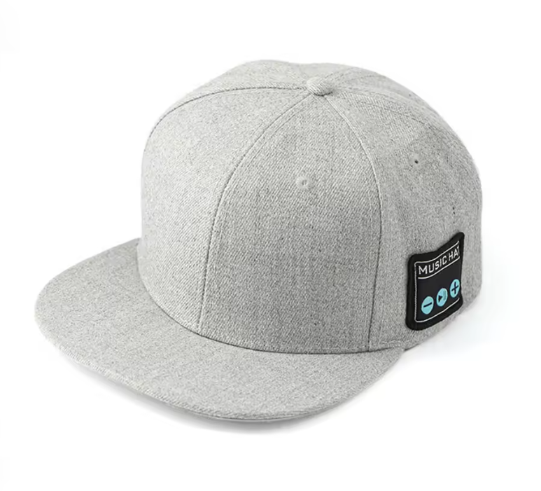 Gorra inteligente unisex con altavoz Bluetooth