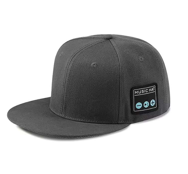 Gorra inteligente unisex con altavoz Bluetooth